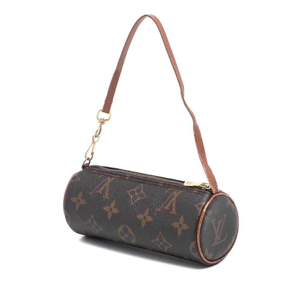 Louis Vuitton B Louis Vuitton Brown Monogram Canvas Fabric Monogram Papillon Pochette France