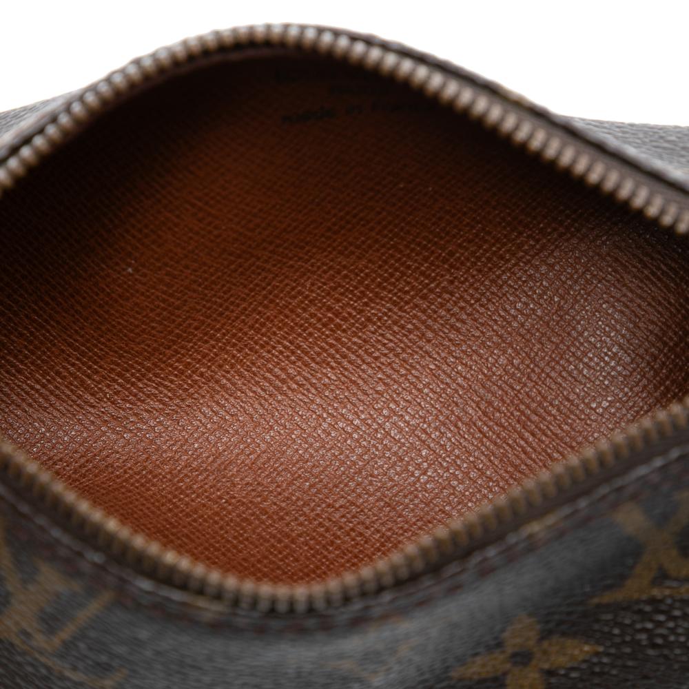 Louis Vuitton B Louis Vuitton Brown Monogram Canvas Fabric Monogram Papillon Pochette France