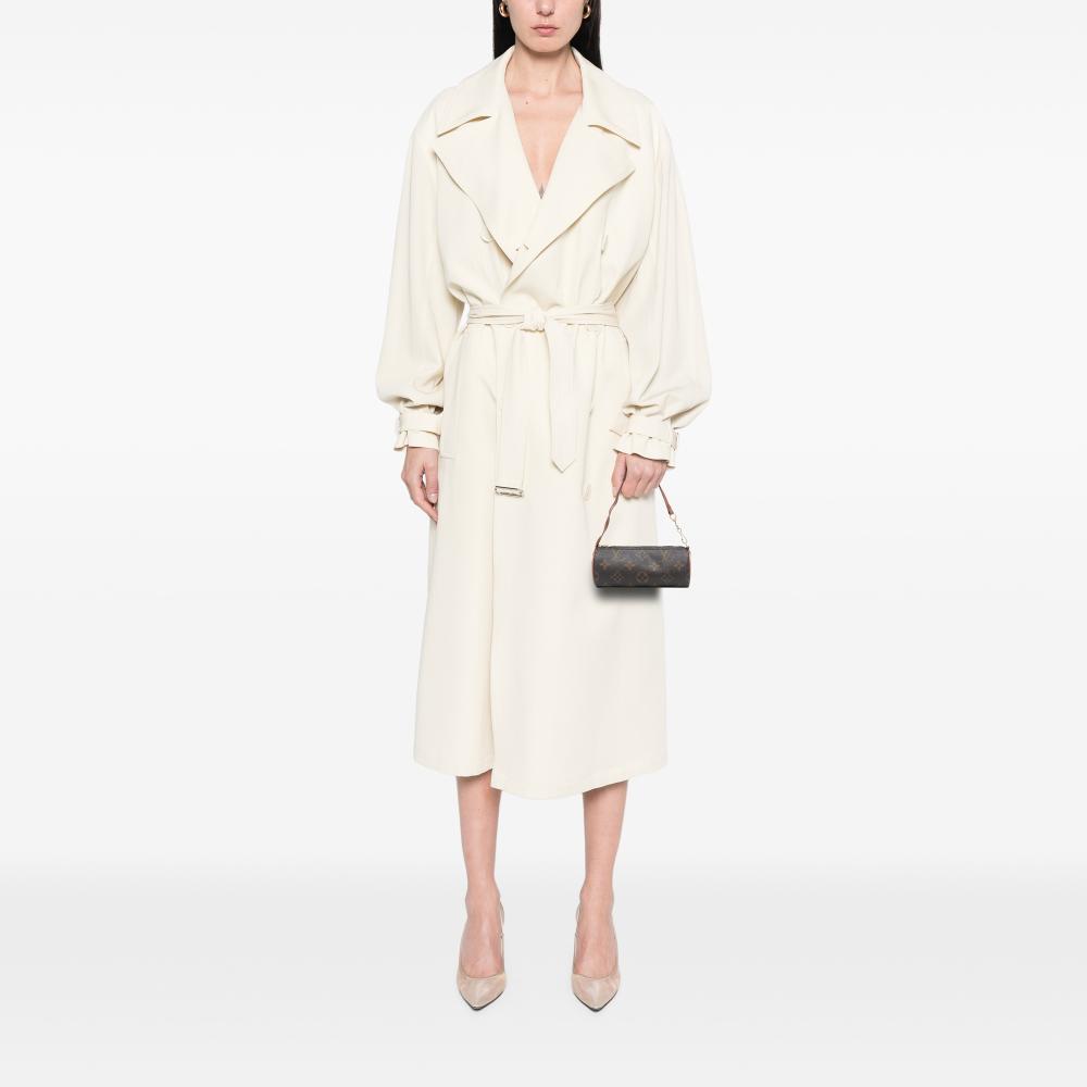 Louis Vuitton B Louis Vuitton Brown Monogram Canvas Fabric Monogram Papillon Pochette France