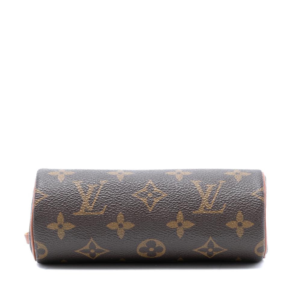 Louis Vuitton AB Louis Vuitton Brown Monogram Canvas Fabric Monogram Papillon Pochette France