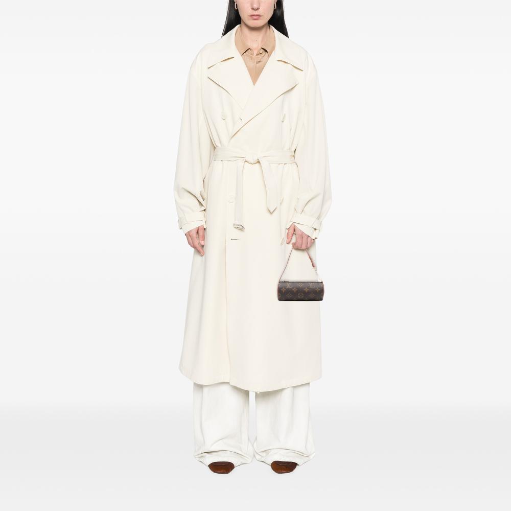 Louis Vuitton AB Louis Vuitton Brown Monogram Canvas Fabric Monogram Papillon Pochette France