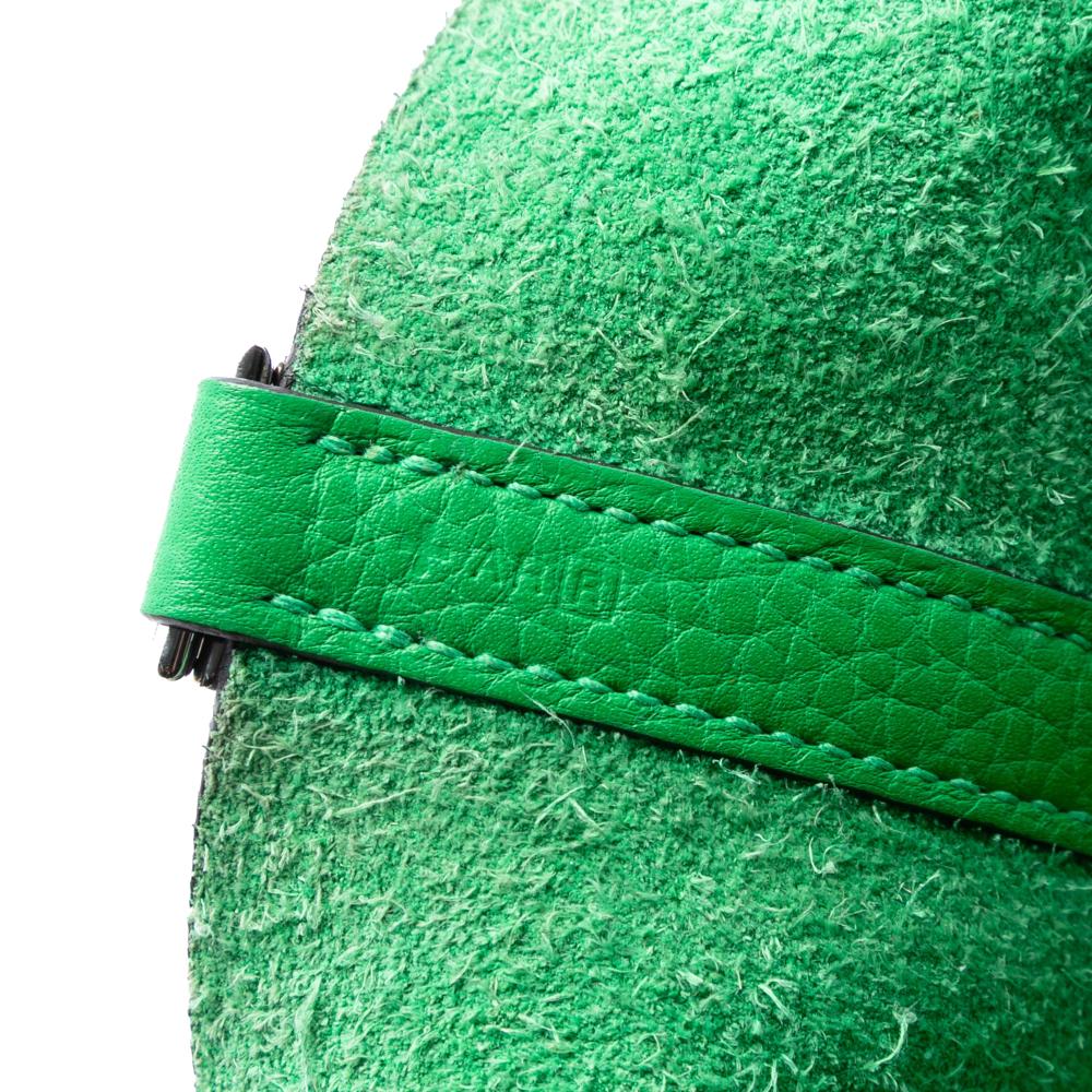 Hermès AB Hermès Green Calf Leather Clemence Picotin Lock 18 France