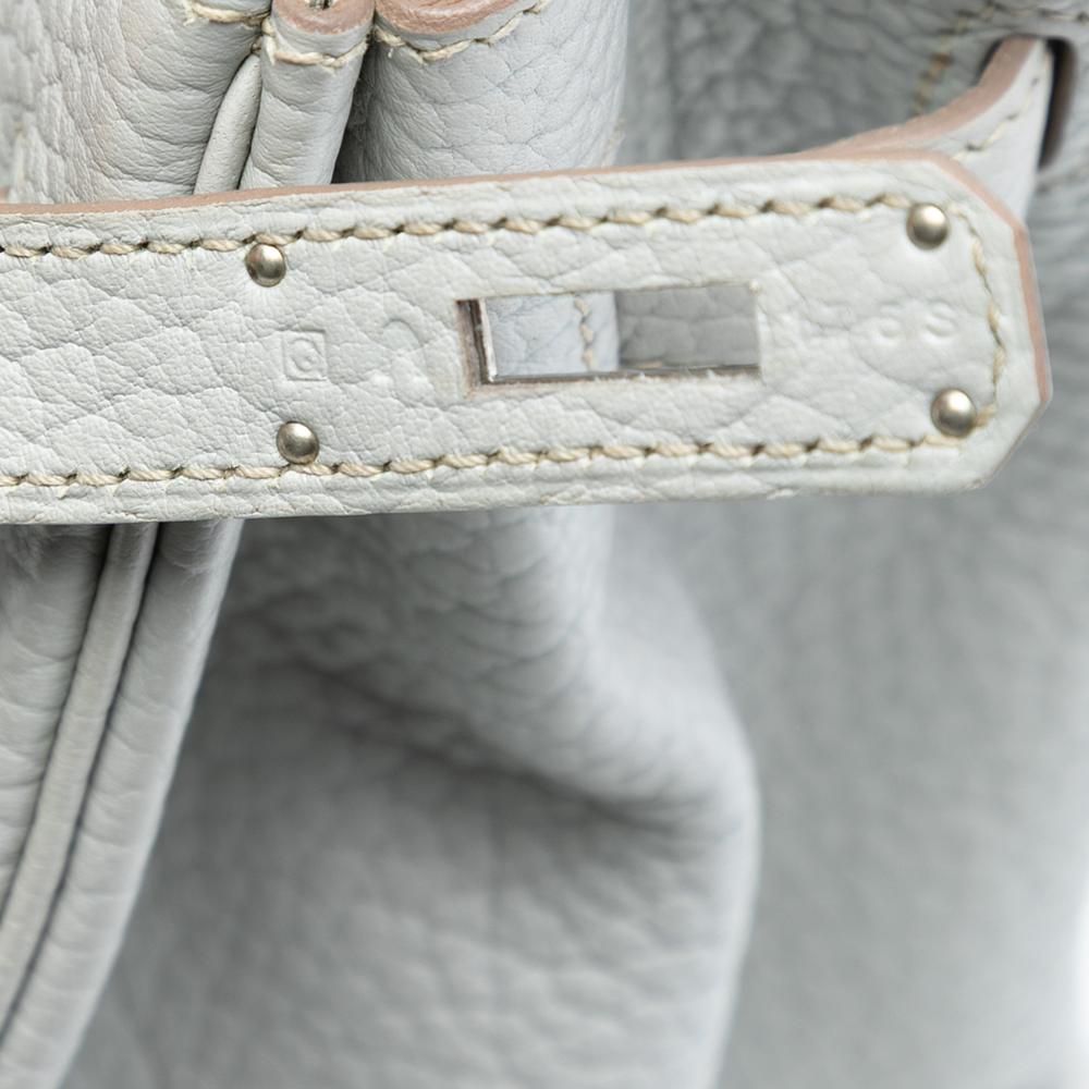 Hermès AB Hermès White Off White Calf Leather Togo Birkin Retourne 35 France