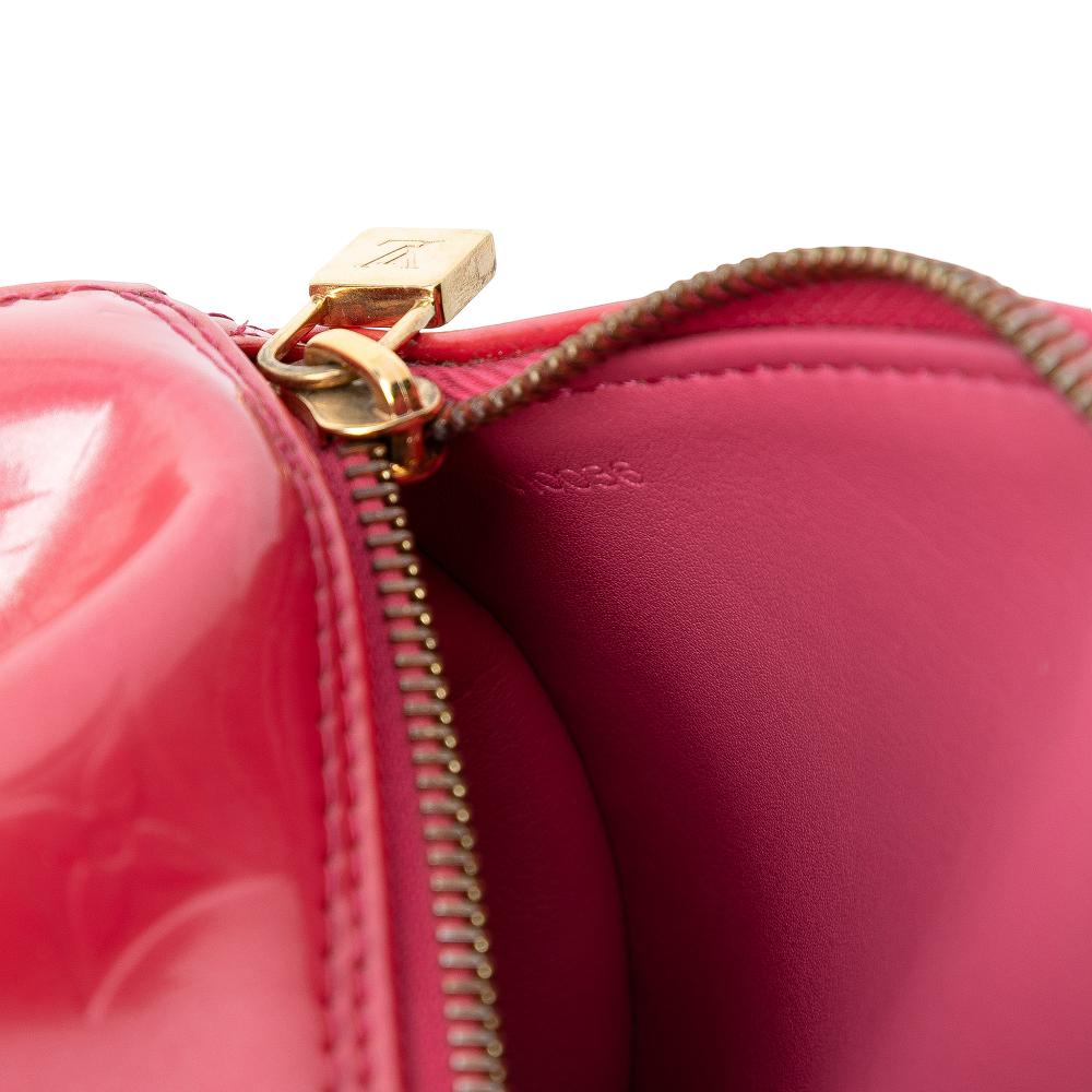 Louis Vuitton B Louis Vuitton Pink Vernis Leather Leather Monogram Vernis Bedford France