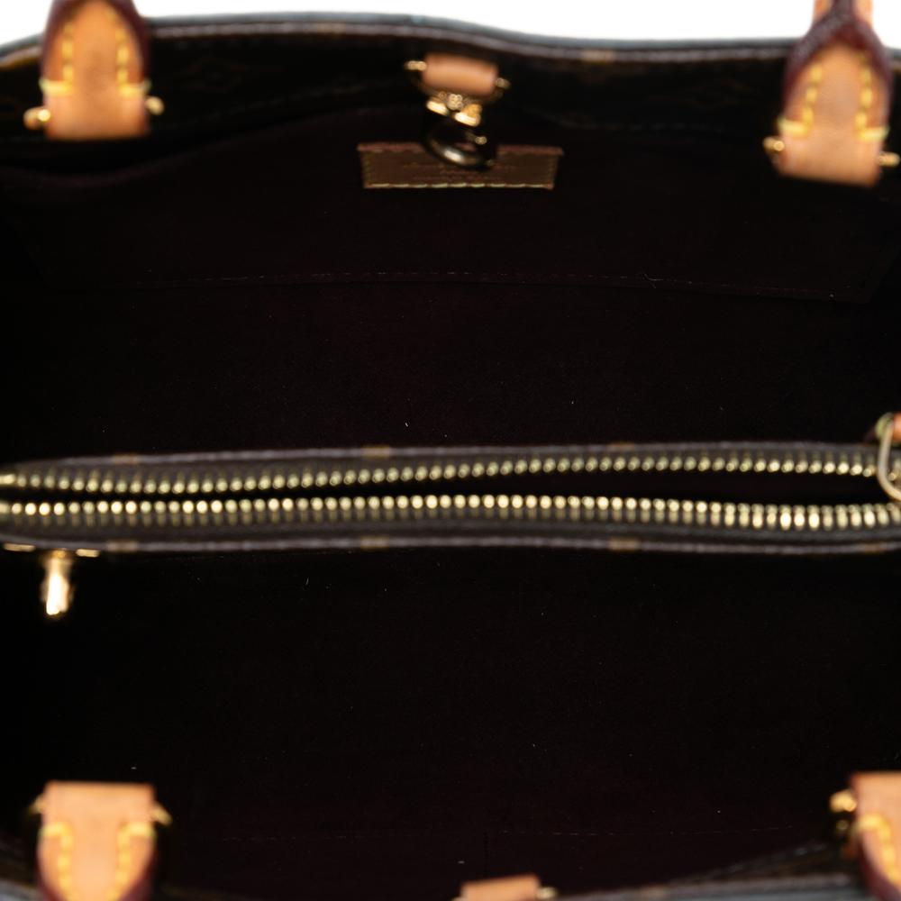 Louis Vuitton B Louis Vuitton Brown Monogram Canvas Fabric Monogram Montaigne BB Spain