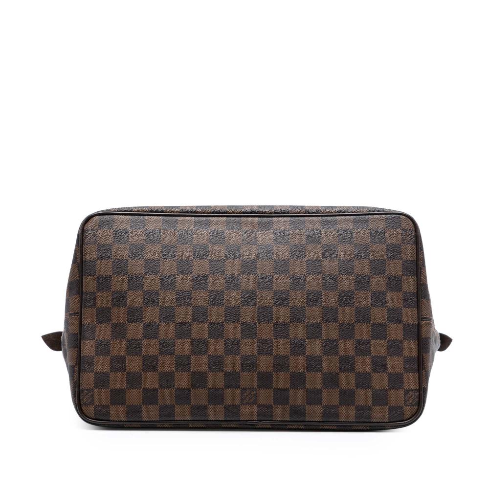 Louis Vuitton B Louis Vuitton Brown Damier Canvas Fabric Damier Ebene Saleya GM France