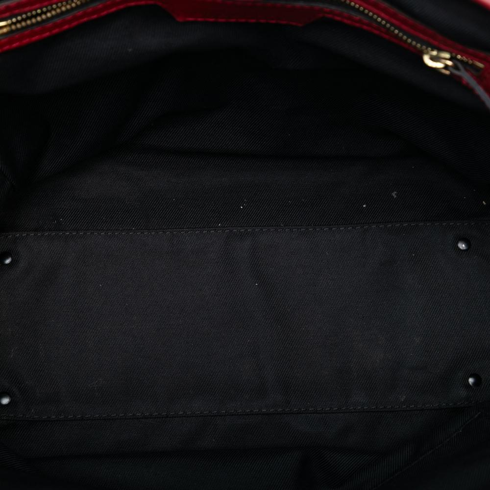 Burberry B Burberry Brown Beige Canvas Fabric Small Haymarket Check and Leather Canterbury Tote Italy