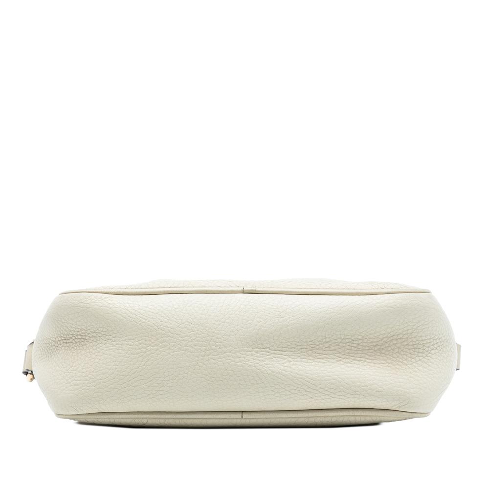 Gucci B Gucci White Off White Calf Leather Soho Disco Crossbody Italy