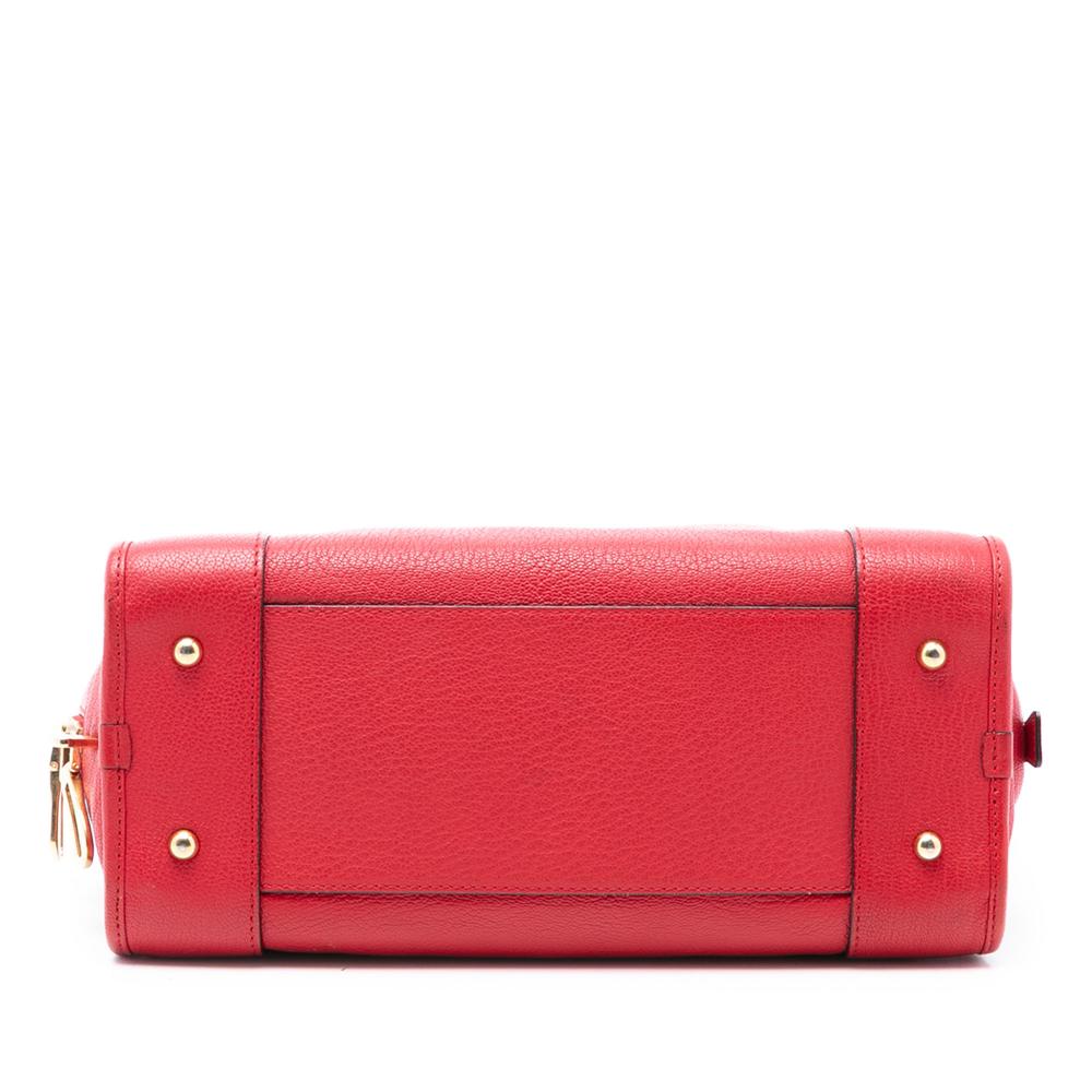 Loewe B LOEWE Red Goatskin Leather Amazona 28 Spain