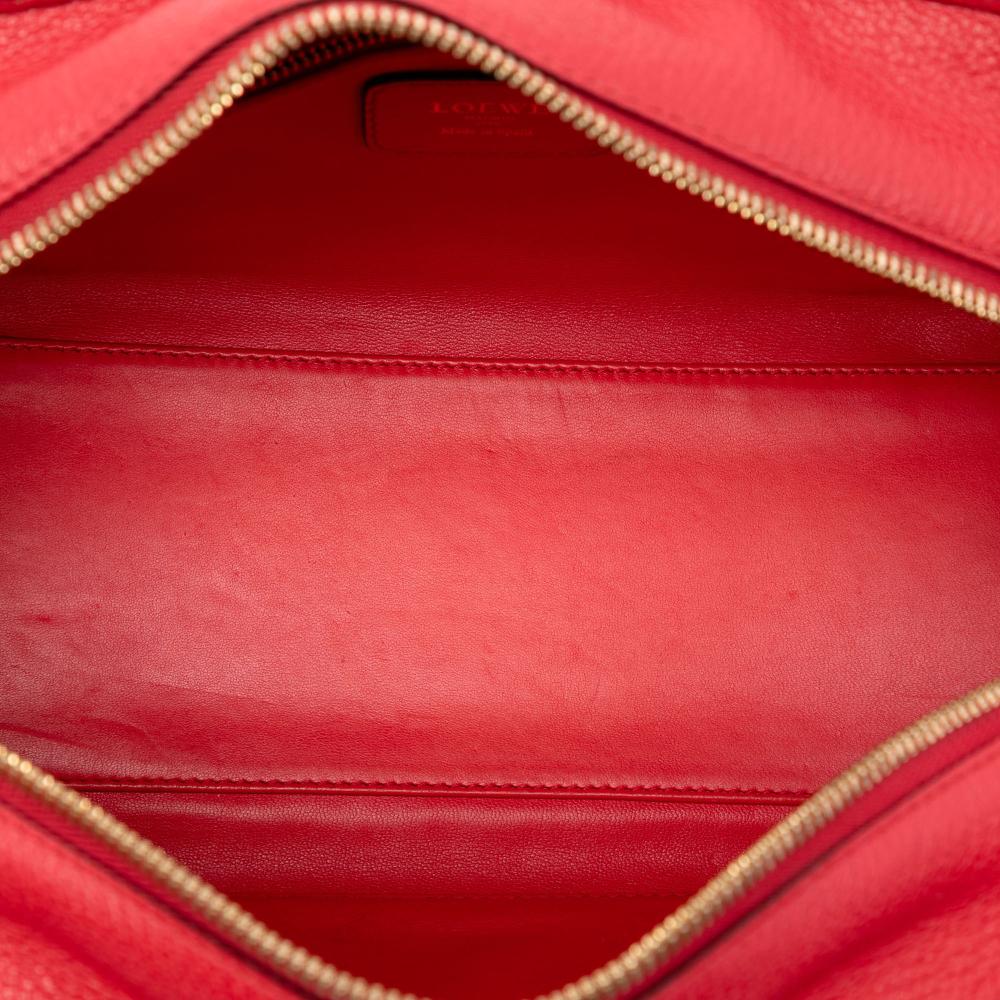 Loewe B LOEWE Red Goatskin Leather Amazona 28 Spain