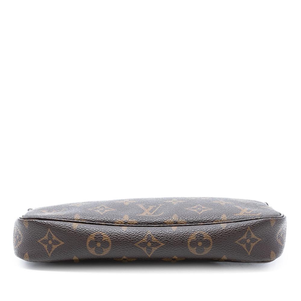 Louis Vuitton B Louis Vuitton Brown Monogram Canvas Fabric Monogram Pochette Accessoires France