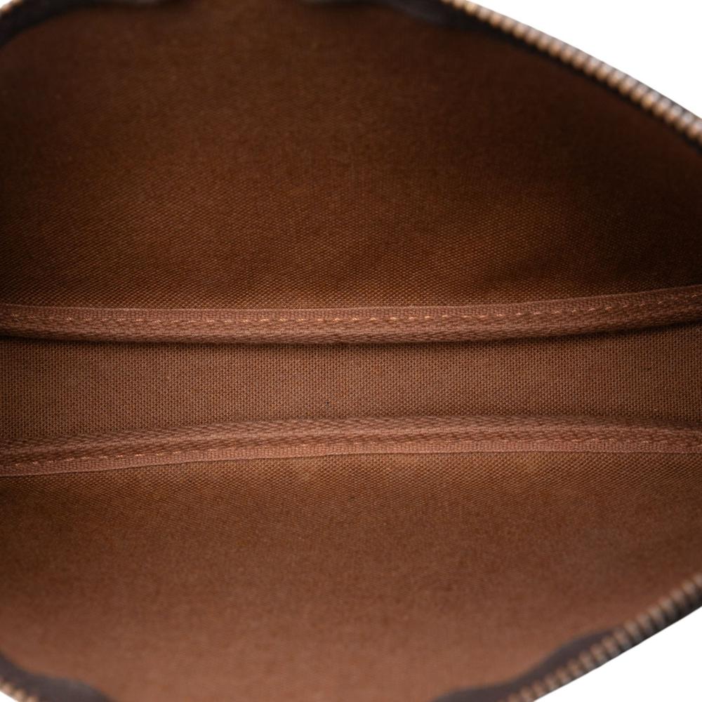 Louis Vuitton B Louis Vuitton Brown Monogram Canvas Fabric Monogram Pochette Accessoires France
