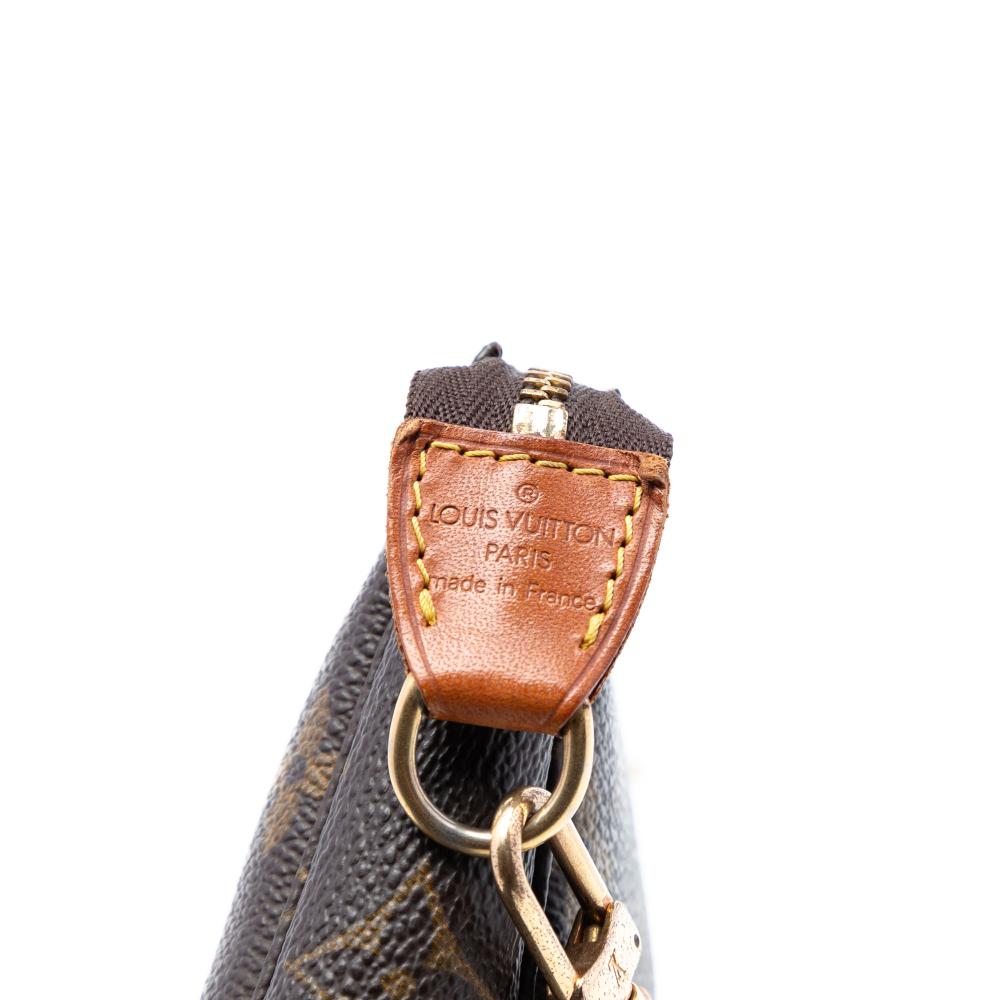 Louis Vuitton B Louis Vuitton Brown Monogram Canvas Fabric Monogram Pochette Accessoires France