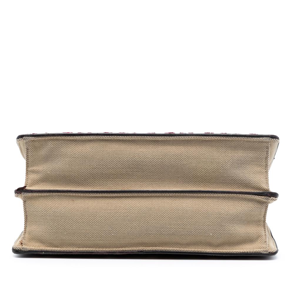 Christian Dior B Dior Red Burgundy Velvet Fabric Large Oblique Canvas and Diorama Flap Italy