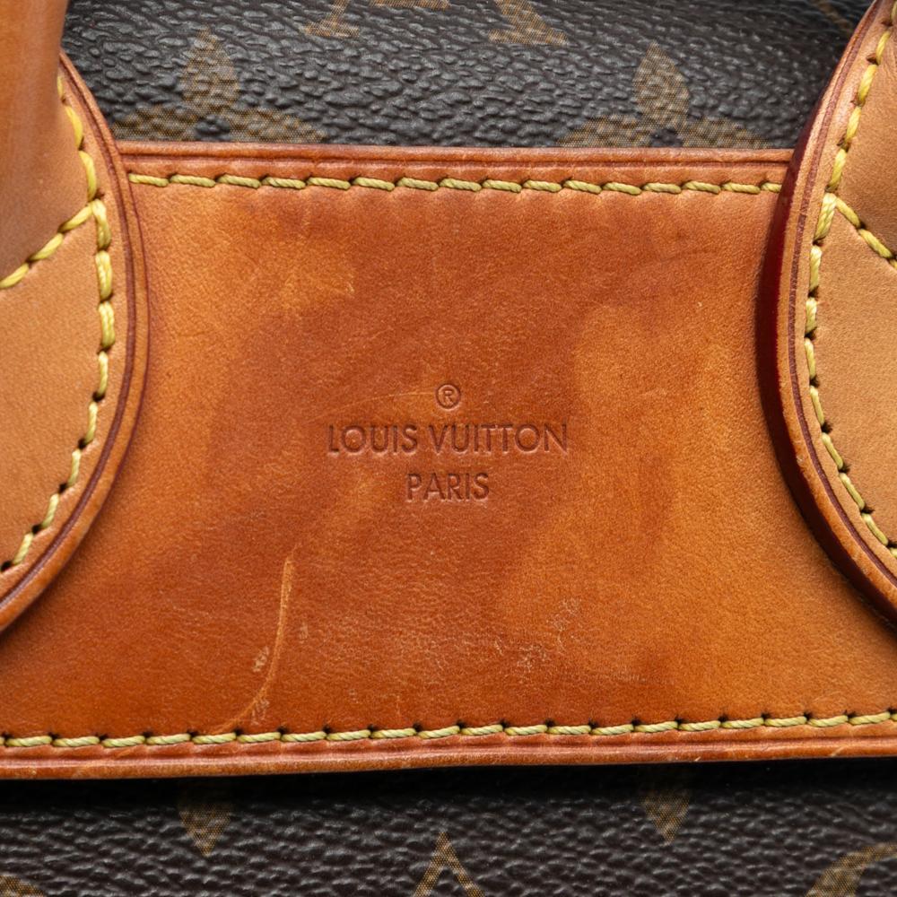 Louis Vuitton B Louis Vuitton Brown with Yellow Monogram Canvas Fabric Monogram Eden PM France