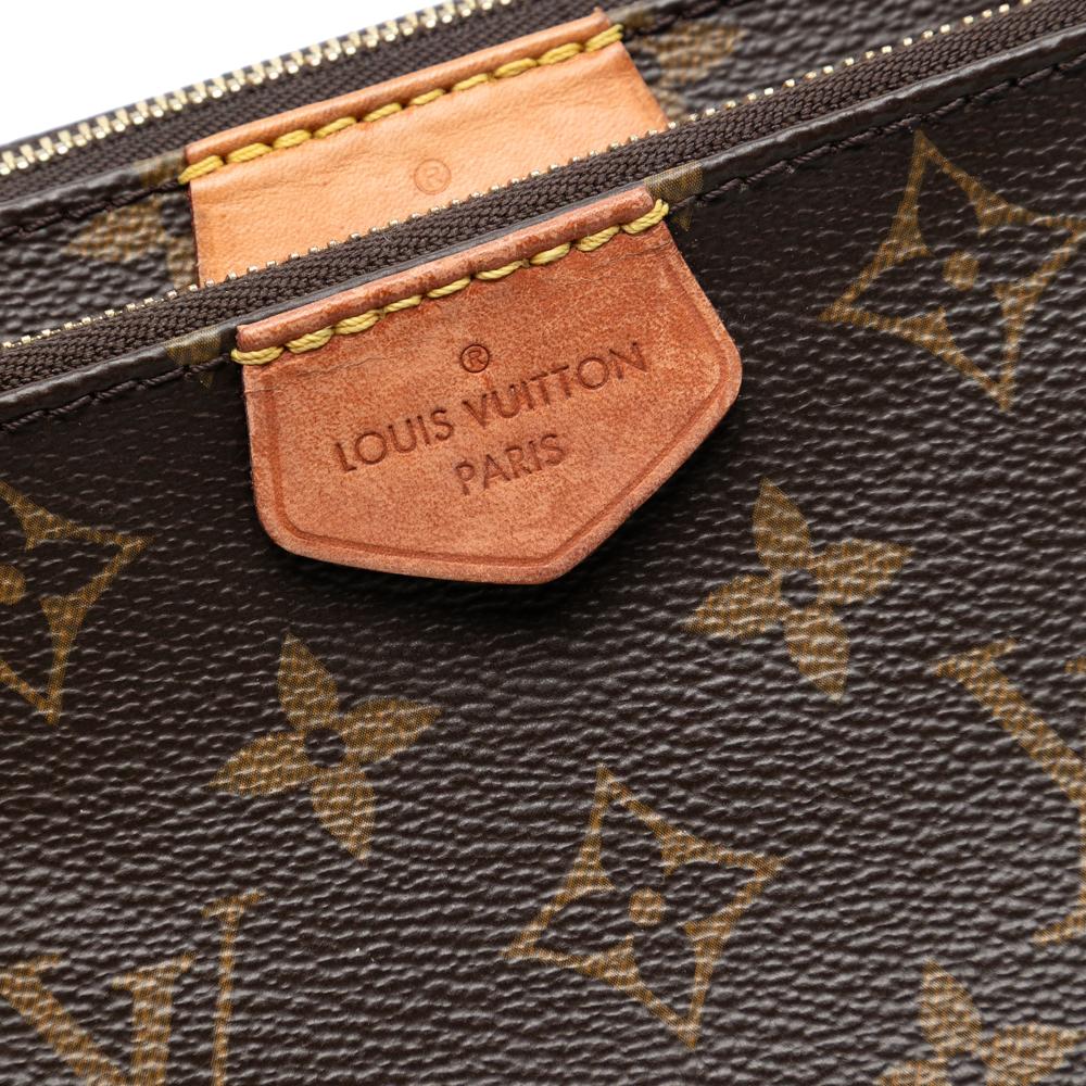 Louis Vuitton B Louis Vuitton Brown Monogram Canvas Fabric Monogram Multi Pochette Accessoires France