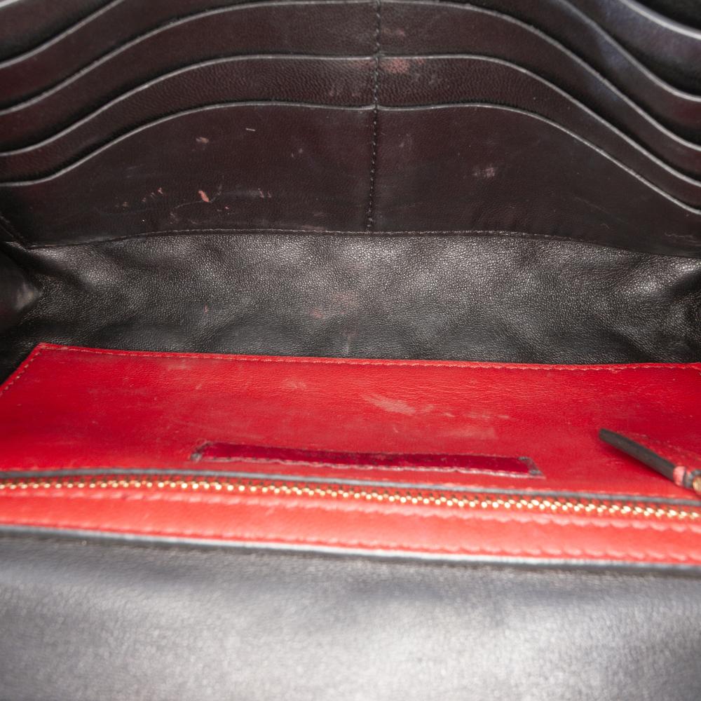 Valentino B Valentino Black Nappa Leather Leather Nappa Rockstud Spike Wallet On Chain Italy