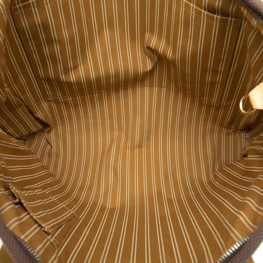 Louis Vuitton B Louis Vuitton Brown Canvas Fabric Antigua Cabas GM France