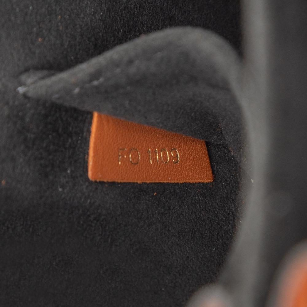 Louis Vuitton B Louis Vuitton Brown Monogram Canvas Fabric Monogram Reverse Mini Dauphine Italy