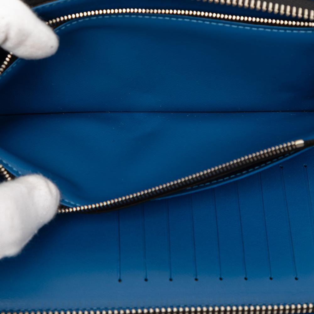 Louis Vuitton B Louis Vuitton Black Damier Canvas Fabric Damier Graphite Vertical Zippy Wallet Spain