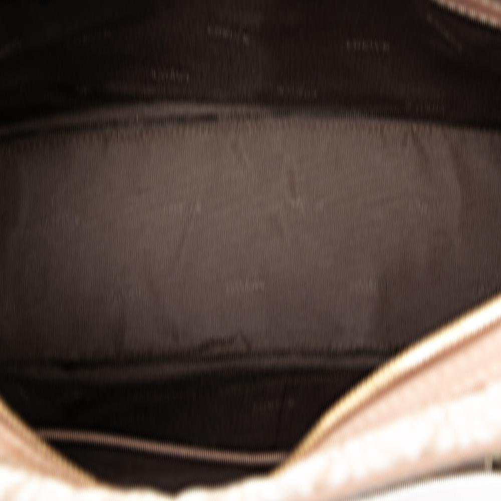 Loewe B LOEWE Brown Light Beige Canvas Fabric Anagram Handbag China