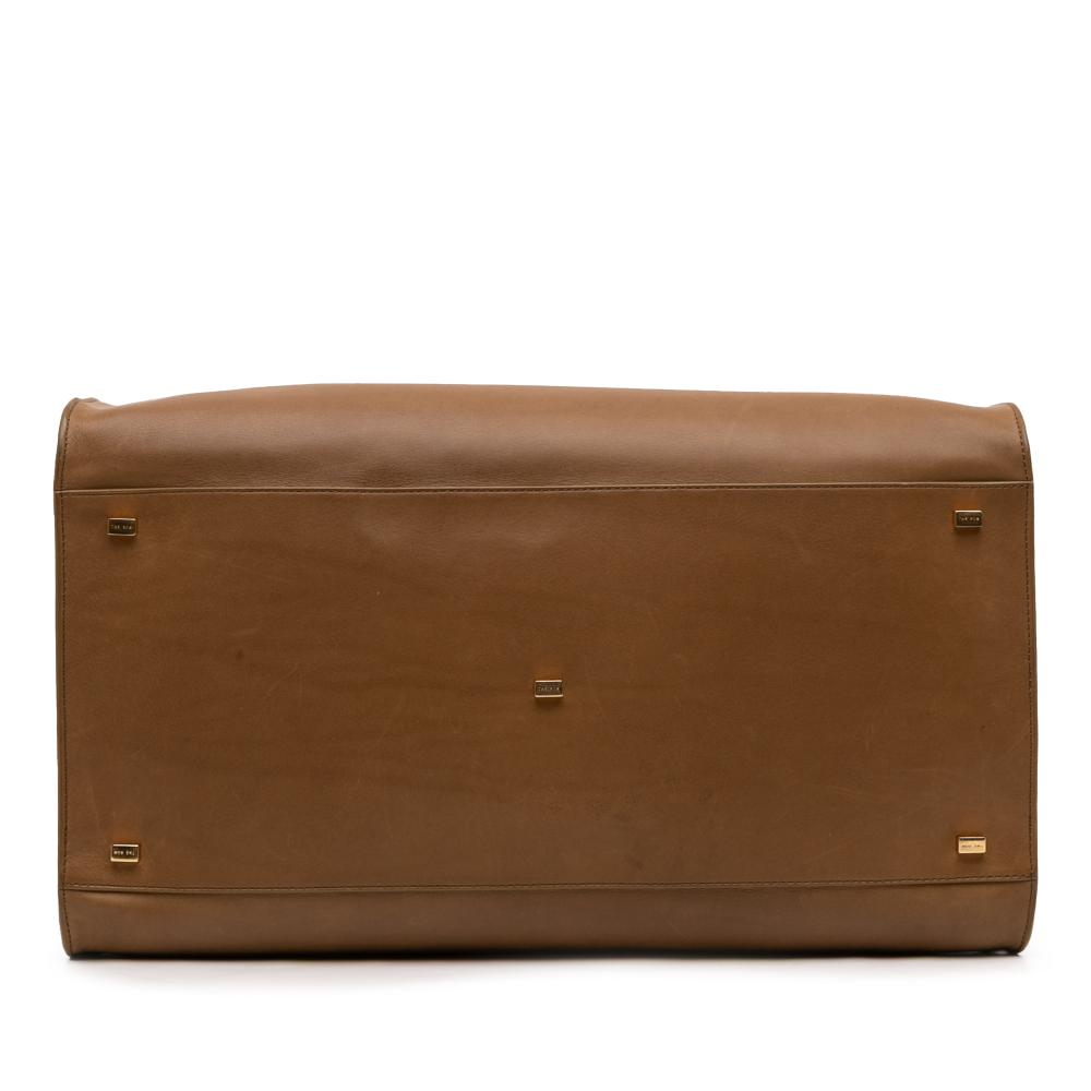 The Row B The Row Brown Calf Leather Margaux 17 Italy