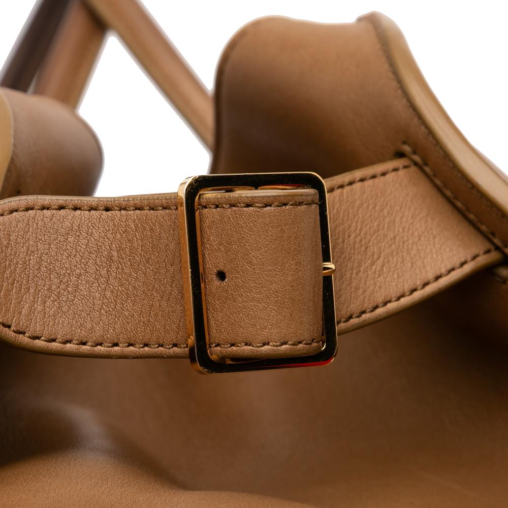 The Row B The Row Brown Calf Leather Margaux 17 Italy