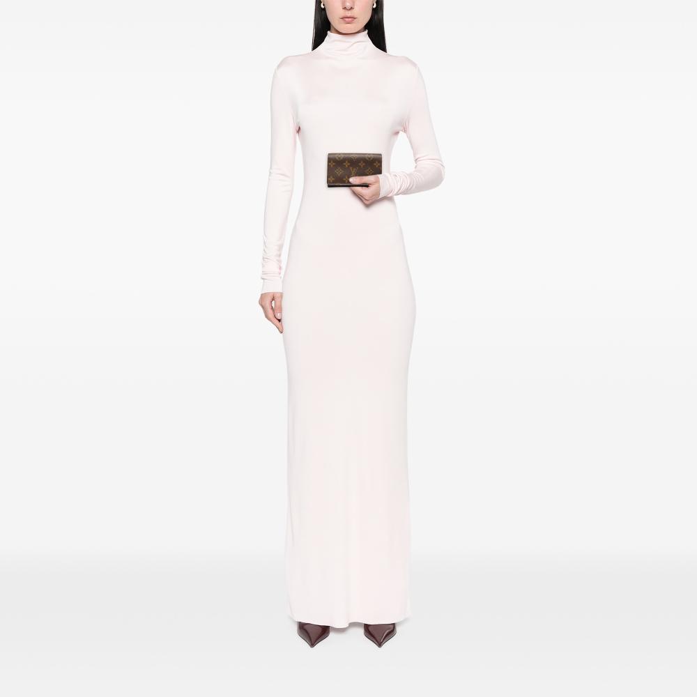 Louis Vuitton B Louis Vuitton Brown Monogram Canvas Fabric Monogram Porte Monnaie Billets Tresor Wallet Spain