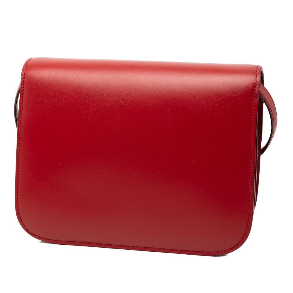 Celine B Celine Red Calf Leather Medium skin Classic Box Italy