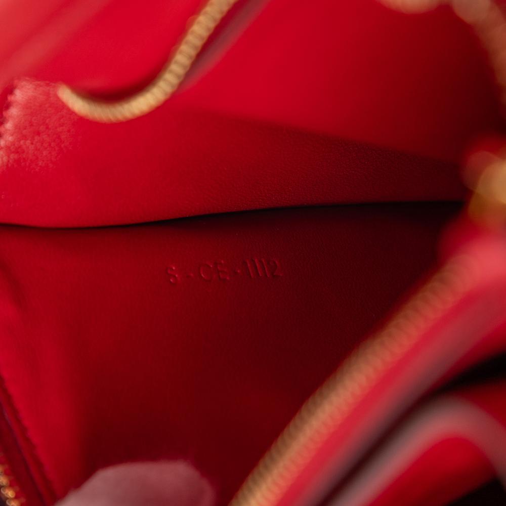 Celine B Celine Red Calf Leather Medium skin Classic Box Italy