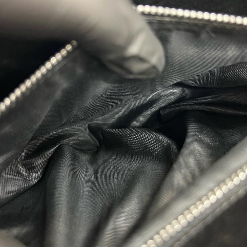 Celine B Celine Black Calf Leather skin Horse Carriage Shoulder Bag France