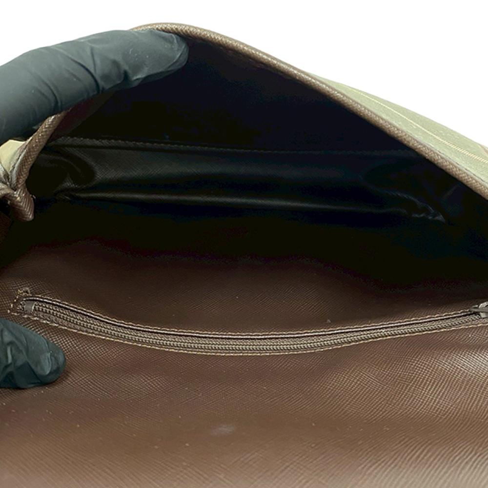 Burberry B Burberry Brown Light Brown Canvas Fabric Vintage Check Crossbody United Kingdom