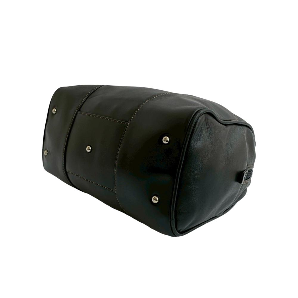 Loewe AB LOEWE Black Calf Leather Anagram Handbag Spain