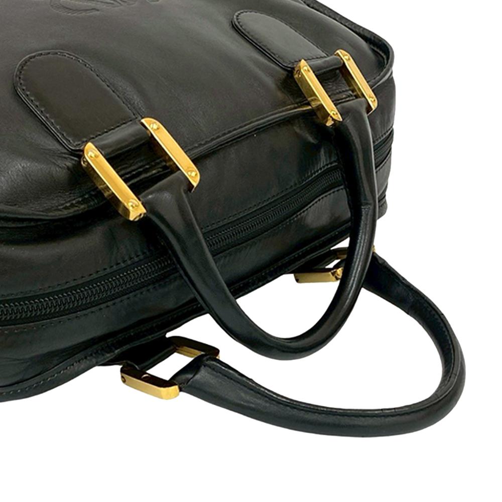 Loewe B LOEWE Black Suede Leather Amazona 32 Spain