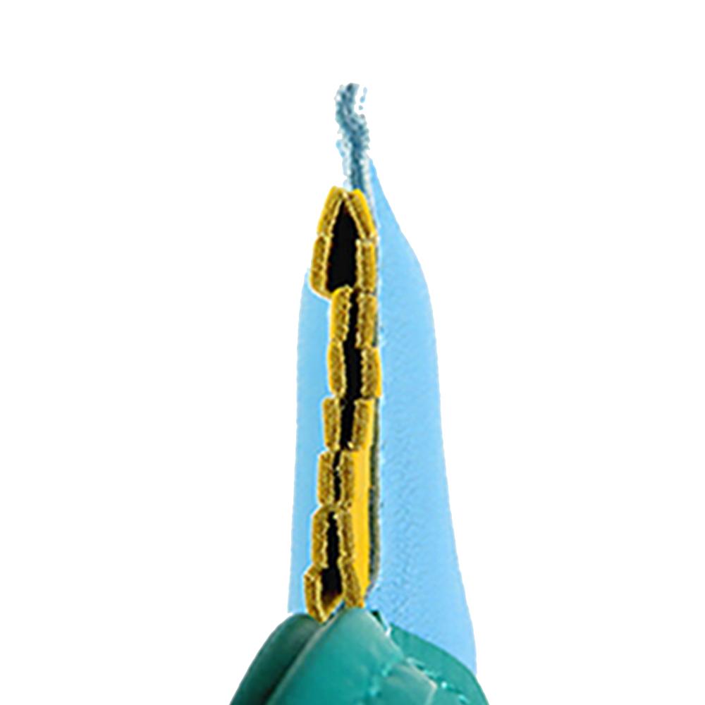 Hermès Blue Milo Lambskin and Swift Grigri Rodeo Pegase Bag Charm PM France