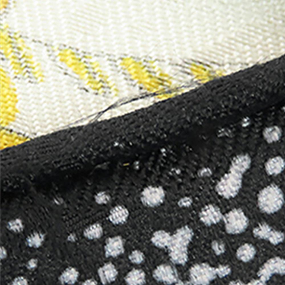 Hermès AB Hermès Black with Multi Silk Fabric Feux D Artifice Scarf 90 France