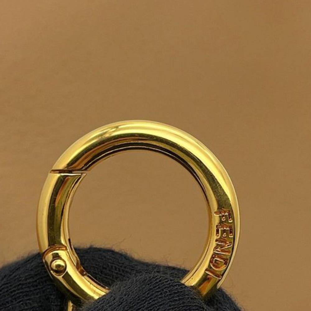 Fendi B Fendi Brown Light Brown Calf Leather Medium Selleria Peekaboo Iconic Satchel Italy