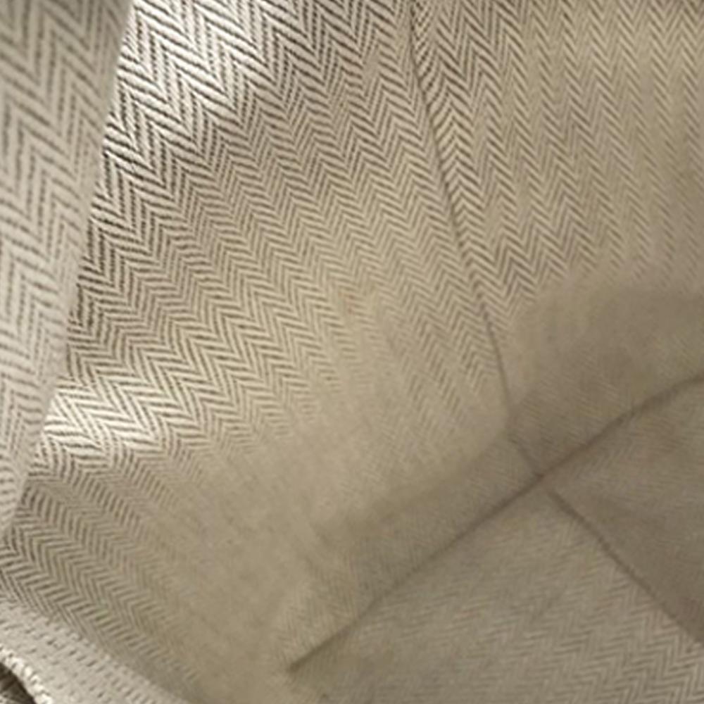 Hermès AB Hermès Brown Beige with Blue Navy Canvas Fabric Large Toile Bride A Brac Cabriole Case France