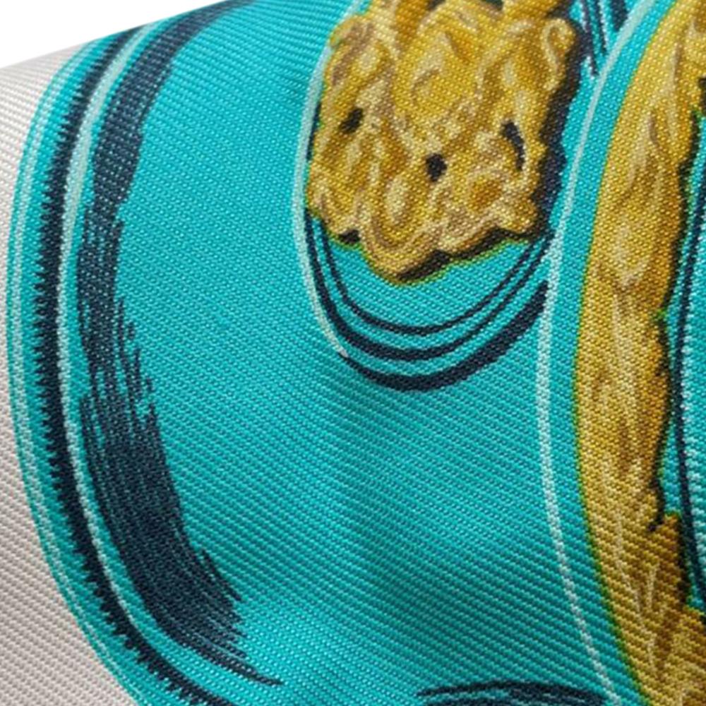 Hermès AB Hermès Pink with Multi Silk Fabric Brides de Gala Love Scarf France