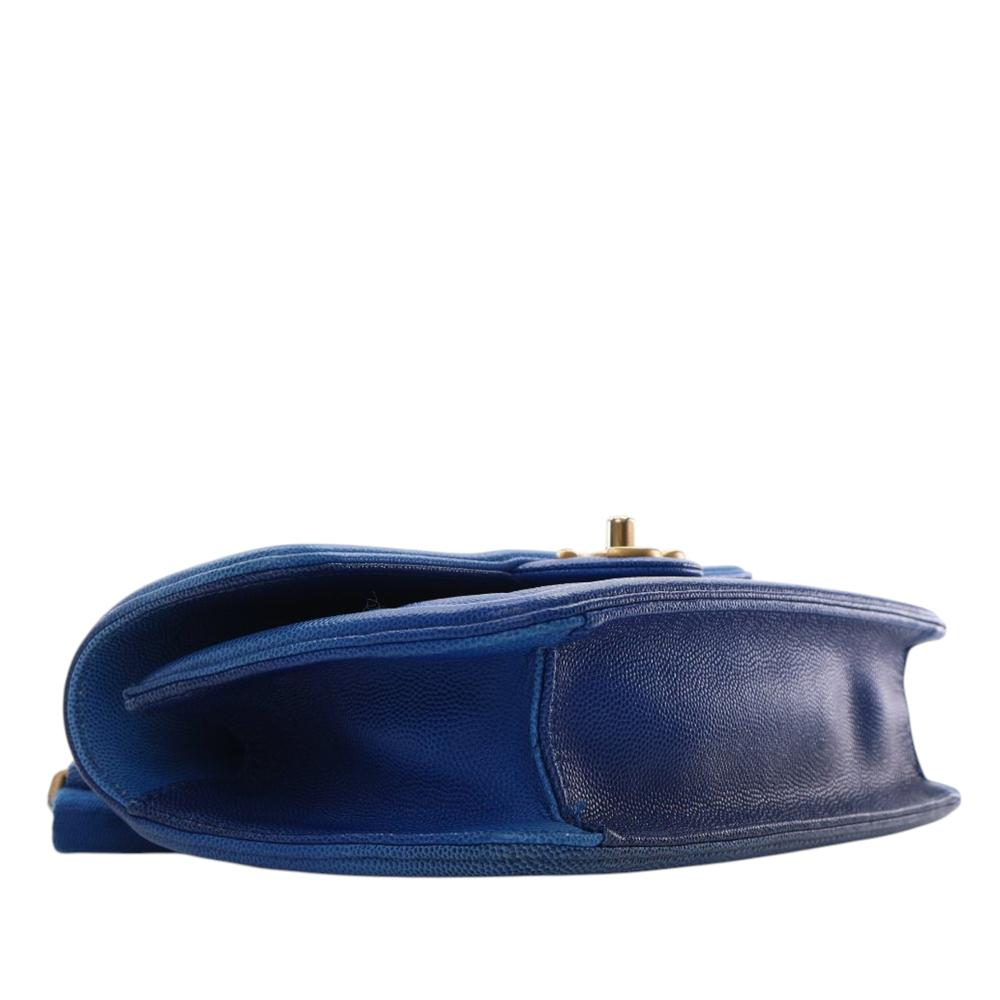 Chanel AB Chanel Blue Caviar Leather Leather Small Quilted Caviar Sunset On The Sea Flap France