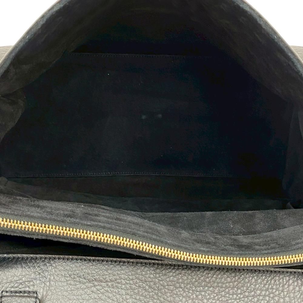 Saint Laurent B Saint Laurent Black Calf Leather Medium Muse Two Satchel France