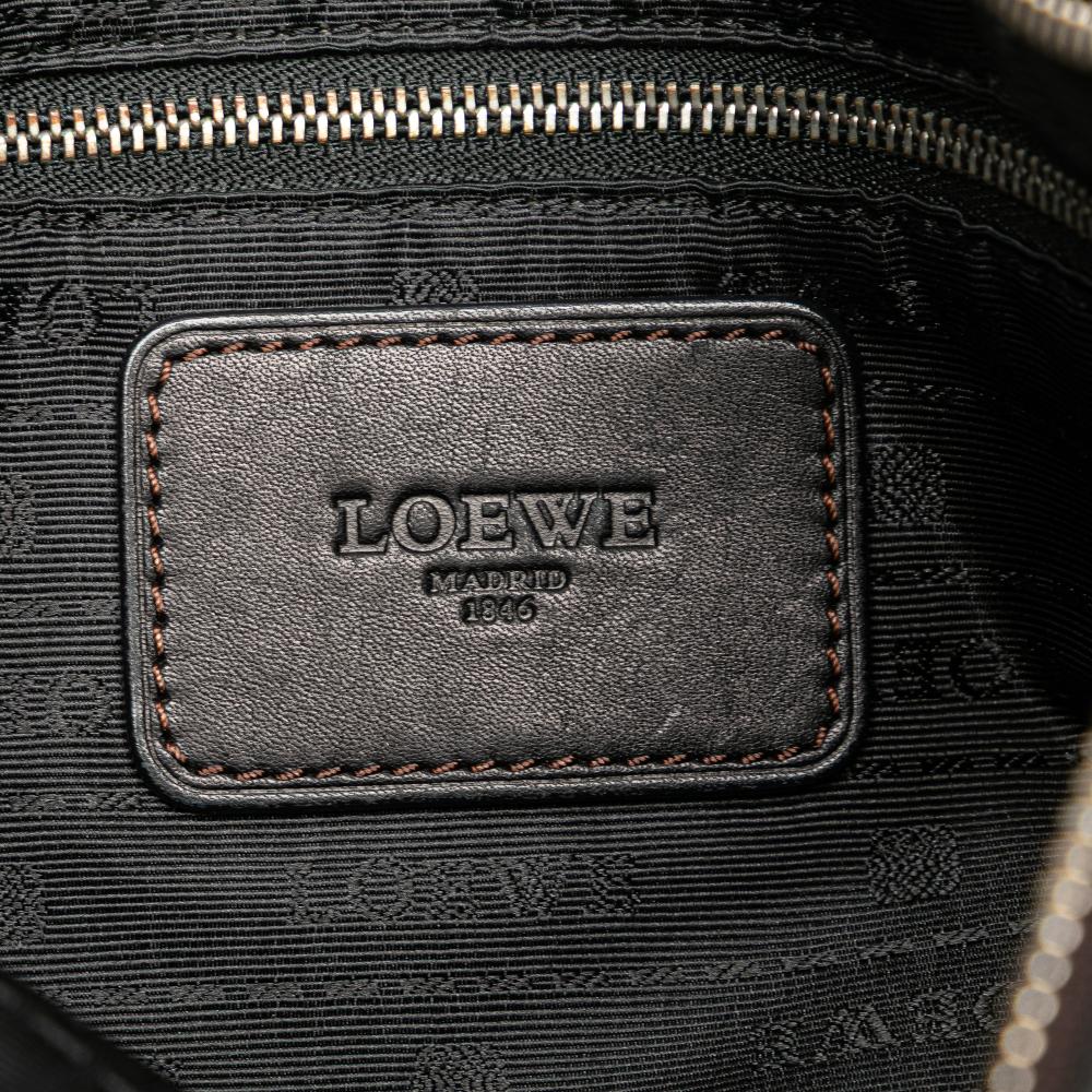 Loewe B LOEWE Brown Dark Brown Calf Leather Anagram Messenger Bag China