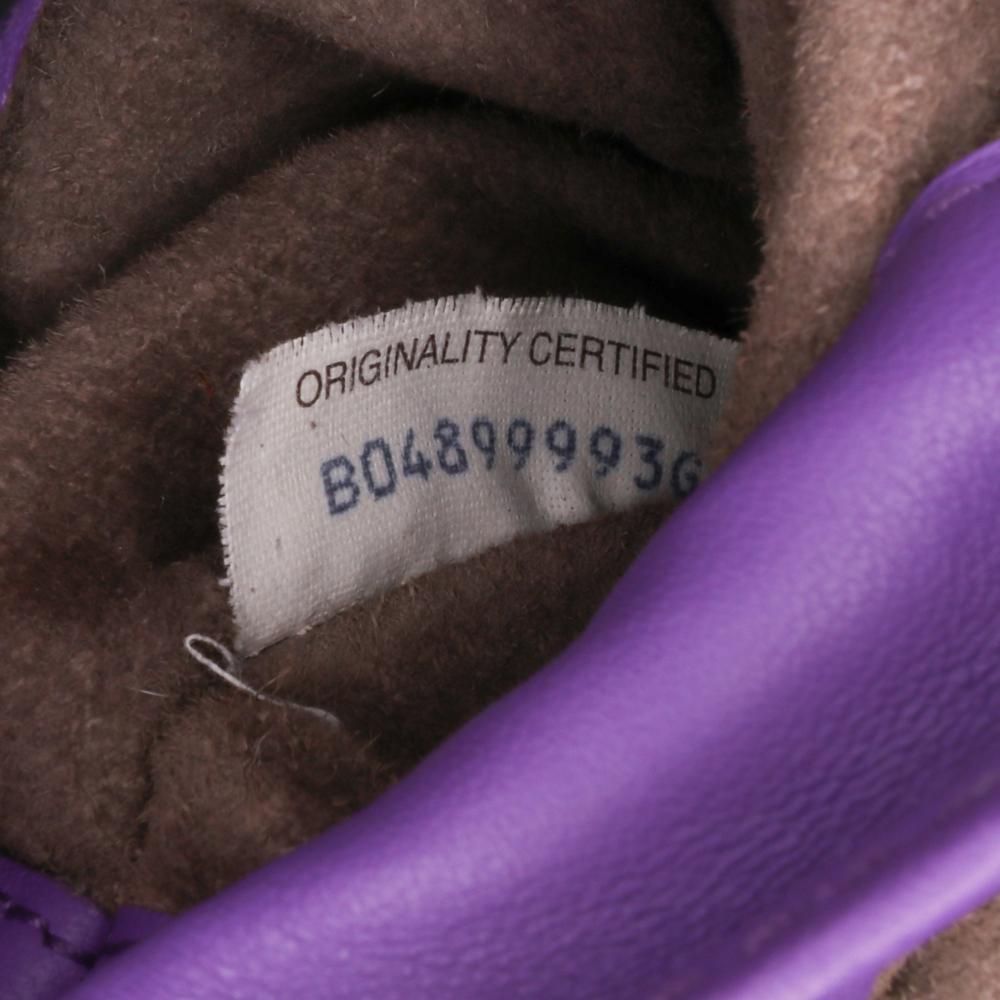Bottega Veneta Purple Baby Nappa Intrecciato Olimpia Crossbody Italy