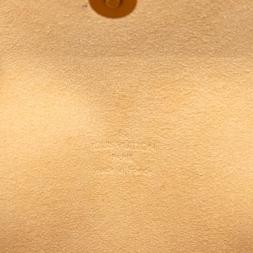 Louis Vuitton AB Louis Vuitton Brown Monogram Canvas Fabric Monogram Pochette Florentine France