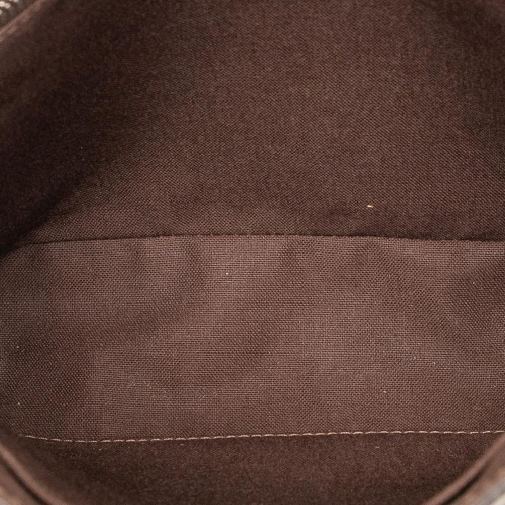 Louis Vuitton B Louis Vuitton Brown Light Brown Taiga Leather Leather Taiga Roman PM France