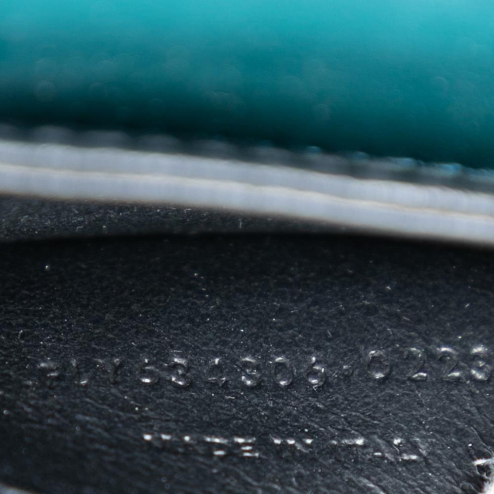 Saint Laurent AB Saint Laurent Green Dark Green Patent Leather Leather Small Patent Solferino Satchel In Box Italy