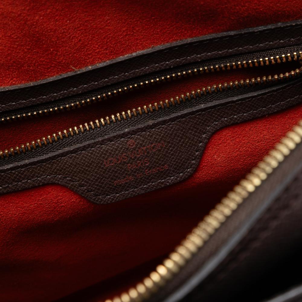 Louis Vuitton B Louis Vuitton Brown Damier Canvas Fabric Damier Ebene Triana France