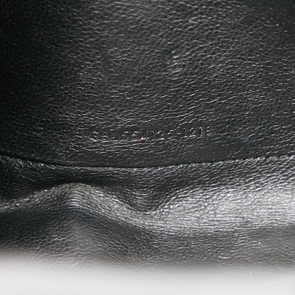 Saint Laurent B Saint Laurent Black Patent Leather Leather Medium Patent Vicky Crossbody Italy