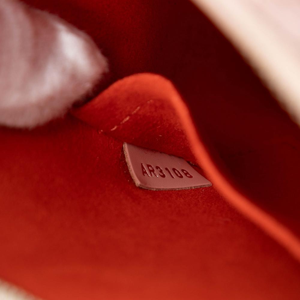 Louis Vuitton B Louis Vuitton Pink Epi Leather Leather Epi Stickers Alma BB France