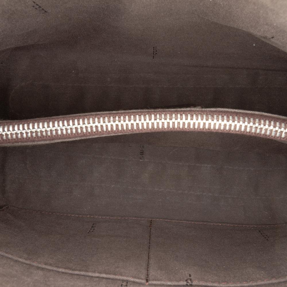 Fendi B Fendi Brown Dark Brown Calf Leather Medium By The Way Satchel Italy